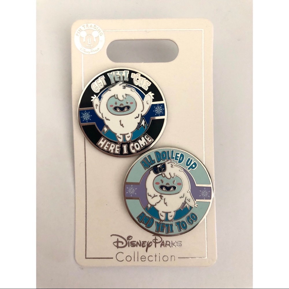 Disney Parks Collection Yeti pins from Everest